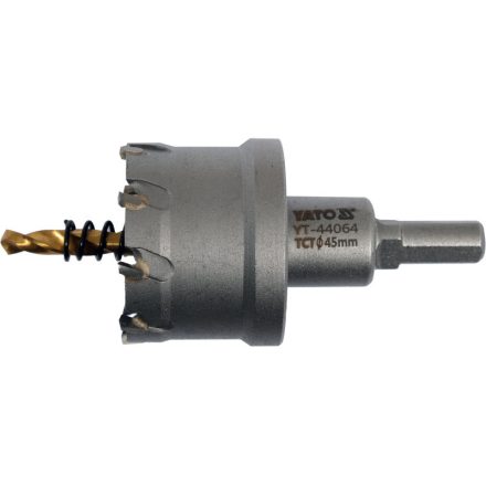 YATO Vykrajovač 45 mm TCT bit držiak
