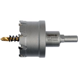 YATO Kruhový rezák 51 mm TCT s bitovým držiakom YATO Kruhový rezák 51 mm TCT s bitovým držiakom