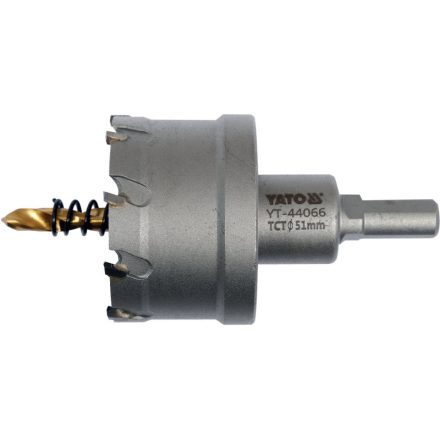 YATO Kruhový rezák 51 mm TCT s bitovým držiakom