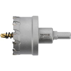 YATO Kruhový výsekový nástroj 54 mm TCT s bitovým upínaním   YATO Kruhový výsekový nástroj 54 mm TCT s bitovým upínaním