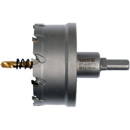 YATO Kruhový rezák 70 mm TCT s bitovým upínacím
