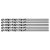 YATO Vŕtačka do špirály 2,5 x 57/30 mm inox HSS Premium (5 ks)