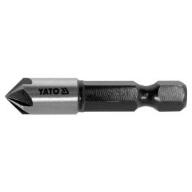 YATO Kónický záhlbník do kovu HSS s 8,3 mm uchytením bitov   YATO Kónický záhlbník do kovu HSS s 8,3 mm uchytením bitov