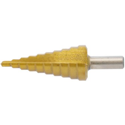 YATO Stupňový vrták 4-22 mm 10 stupňov HSS nitrid titánu