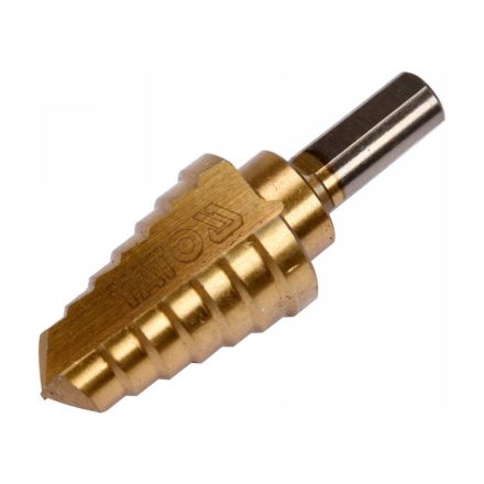 YATO Stupňový vrták 14-26 mm 7 stupňov HSS nitrid titánu
