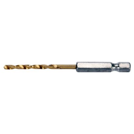 YATO Šnekový vrták 3,5 x 90/39 mm HSS-TiN s bitovým upevnením
