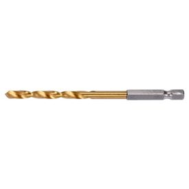 YATO Vŕtací nástroj 5,0 x 106/52 mm HSS-TiN s uchytením na bit   YATO Vŕtací nástroj 5,0 x 106/52 mm HSS-TiN s uchytením na bit