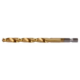 YATO Spirálový vrták 7,5 x 109/69 mm HSS-TiN s bitom YATO Spirálový vrták 7,5 x 109/69 mm HSS-TiN s bitom