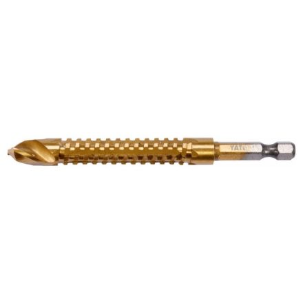 YATO Kovový frézovací vrták 10,0 x 105 mm bitový HSS-TiN