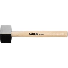 YATO Gumová palička 340 g (čierno-biela) 49 mm YATO Gumová palička 340 g (čierno-biela) 49 mm