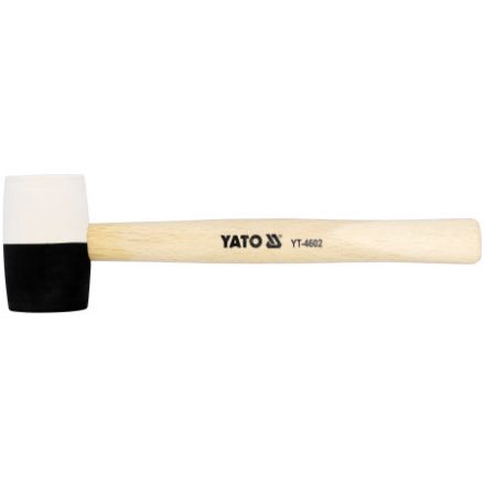 YATO Gumová palička 370 g (čierno-biela) 50 mm