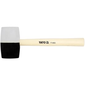 YATO Gumové kladivo 980 g (čierno-biele) 72 mm YATO Gumové kladivo 980 g (čierno-biele) 72 mm