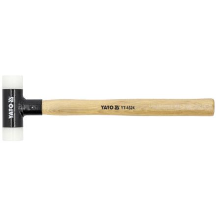 Plastové kladivo YATO 270 g biele plastové bez spätného rázu