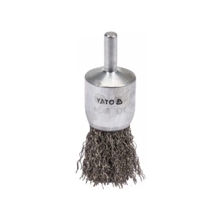 YATO Štetec na hriadeľ 25 mm inox