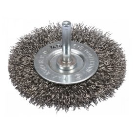 YATO Hriadeľová kefa 75 mm inox YATO Hriadeľová kefa 75 mm inox