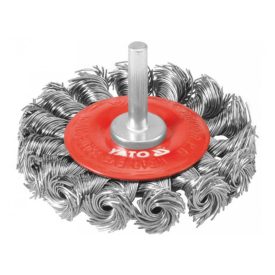 YATO Kotúčový drôtový kefa 75 mm oceľ YATO Kotúčový drôtový kefa 75 mm oceľ