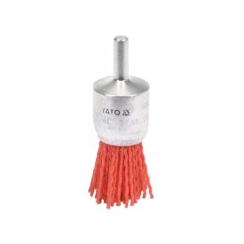 YATO Kartáč na hriadeľ 25 mm plastové štetiny YATO Kartáč na hriadeľ 25 mm plastové štetiny
