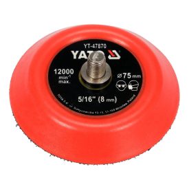 YATO Brúsna platňa na suchý zips 75 mm 5/16" YATO Brúsna platňa na suchý zips 75 mm 5/16"