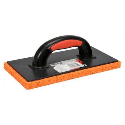 YATO Hladítko s gumenou rukoväťou oranžové 270 x 130/18 mm