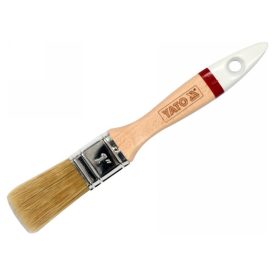 YATO Štetec s drevenou rukoväťou 1" zmiešané štetiny   YATO Štetec s drevenou rukoväťou 1" zmiešané štetiny