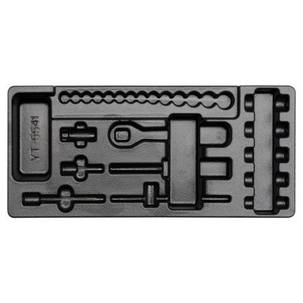 Sada nástrčných kľúčov YATO 25 kusov 1/4" 3,5-14 mm CrV (zásuvková vložka bez náradia)