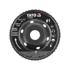 YATO Brúsny kotúč hrubý #1 120 x 22,2 mm YATO Brúsny kotúč hrubý #1 120 x 22,2 mm
