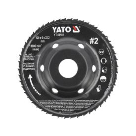 YATO Brúsny kotúč strednej hrúbky #2 120 x 22,2 mm YATO Brúsny kotúč strednej hrúbky #2 120 x 22,2 mm
