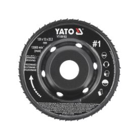 YATO Brúsny kotúč hrubý #1 120 x 22,2 mm YATO Brúsny kotúč hrubý #1 120 x 22,2 mm