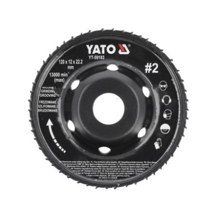 YATO Trhací kotúč stredný #2 120 x 22,2 mm