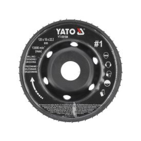 YATO Brúsny kotúč hrubý #1 120 x 22,2 mm YATO Brúsny kotúč hrubý #1 120 x 22,2 mm