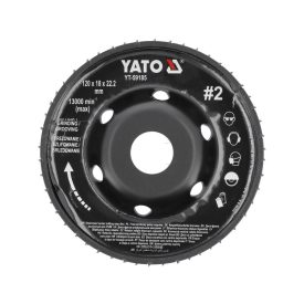 YATO Kotúč na brúsenie stredný #2 120 x 22,2 mm YATO Kotúč na brúsenie stredný #2 120 x 22,2 mm