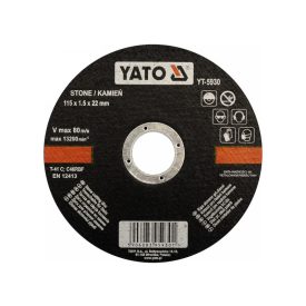 YATO Rezný kotúč na kameň 115 x 1,5 x 22 mm YATO Rezný kotúč na kameň 115 x 1,5 x 22 mm