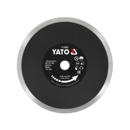 YATO Diamantový rezací kotúč 230 x 2,2 x 10 x 22,2 mm nepretržitý