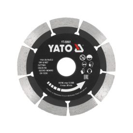 YATO Diamantový rezací kotúč 115 x 1,8 x 10 x 22,2 mm segmentovaný   YATO Diamantový rezací kotúč 115 x 1,8 x 10 x 22,2 mm segmentovaný
