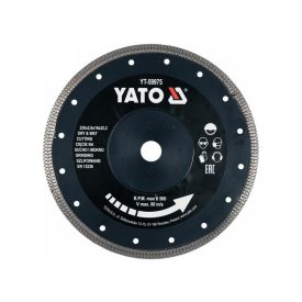 YATO Diamantový rezací kotúč 230 x2,0 x 10 x 22,2 mm nepretržitý   YATO Diamantový rezací kotúč 230 x2,0 x 10 x 22,2 mm nepretržitý