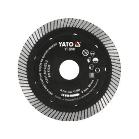 YATO Diamantový rezací kotúč 115 x 1,3 x 10 x 22,2 mm turbo   YATO Diamantový rezací kotúč 115 x 1,3 x 10 x 22,2 mm turbo