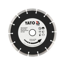 YATO Diamantový rezný kotúč 180 x 2,5 x 8,0 x 22,2 mm segmentovaný   YATO Diamantový rezný kotúč 180 x 2,5 x 8,0 x 22,2 mm segmentovaný