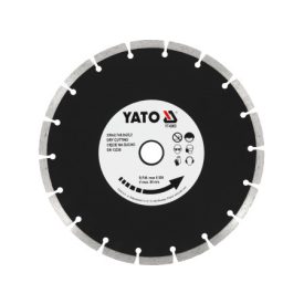 YATO Diamantový rezný kotúč 230 x 2,7 x 8,0 x 22,2 mm, segmentovaný   YATO Diamantový rezný kotúč 230 x 2,7 x 8,0 x 22,2 mm, segmentovaný