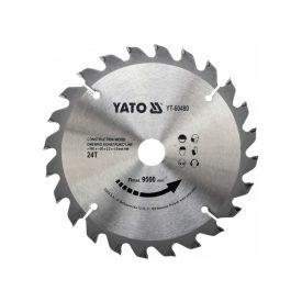 YATO Pílový disk pre drevo 160 x 20 x 1,5 mm / 24T YATO Pílový disk pre drevo 160 x 20 x 1,5 mm / 24T