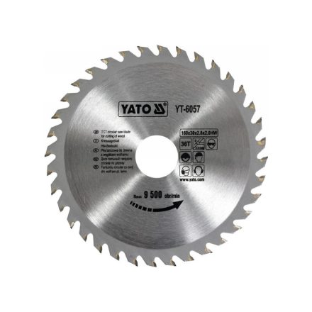 YATO Pílový kotúč na drevo 160 x 30 x 2,0 mm / 36T