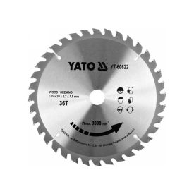 YATO Pílový kotúč na drevo 185 x 20 x 1,5 mm / 36T YATO Pílový kotúč na drevo 185 x 20 x 1,5 mm / 36T