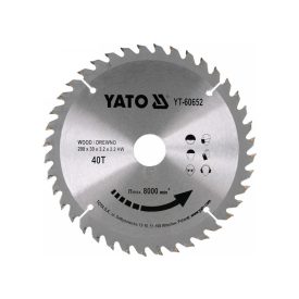 YATO Pílový kotúč na drevo 200 x 30 x 2,2 mm / 40T YATO Pílový kotúč na drevo 200 x 30 x 2,2 mm / 40T