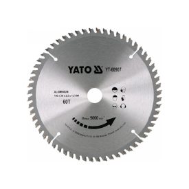 YATO Pílací kotúč na hliník 180 x 20 x 1,5 mm / 60T YATO Pílací kotúč na hliník 180 x 20 x 1,5 mm / 60T