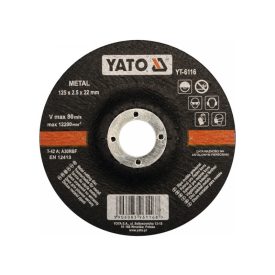 YATO Rezný kotúč na kov 125 x 2,5 x 22,2 mm YATO Rezný kotúč na kov 125 x 2,5 x 22,2 mm