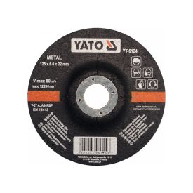 YATO Čistiaci kotúč na kov 125 x 6,0 x 22,2 mm YATO Čistiaci kotúč na kov 125 x 6,0 x 22,2 mm