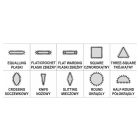 Sada pilníkov YATO 10 kusov 5,0 x 180 mm