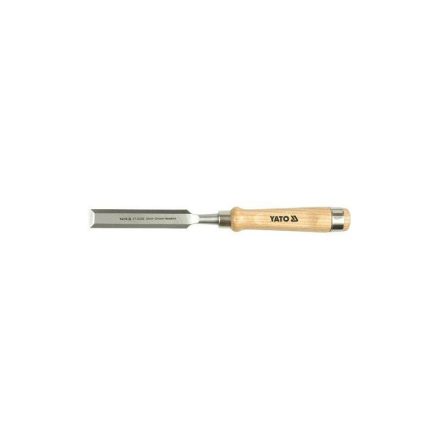 YATO Tesárske dláto 8 mm s drevenou rukoväťou CrV60