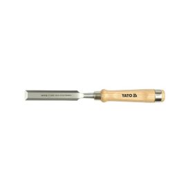 YATO Dláto na drevo 20 mm s drevenou rukoväťou CrV60 YATO Dláto na drevo 20 mm s drevenou rukoväťou CrV60