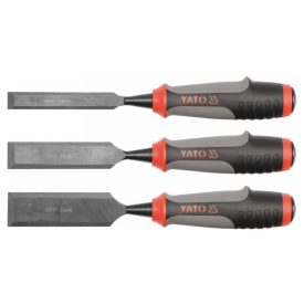 YATO Sada dlát 3 ks s plastovou rukoväťou 16-32 mm YATO Sada dlát 3 ks s plastovou rukoväťou 16-32 mm