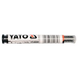 YATO Tesársky ceruzka s grafitovým vkladaním 110 mm sivý HB (5 ks)   YATO Tesársky ceruzka s grafitovým vkladaním 110 mm sivý HB (5 ks)